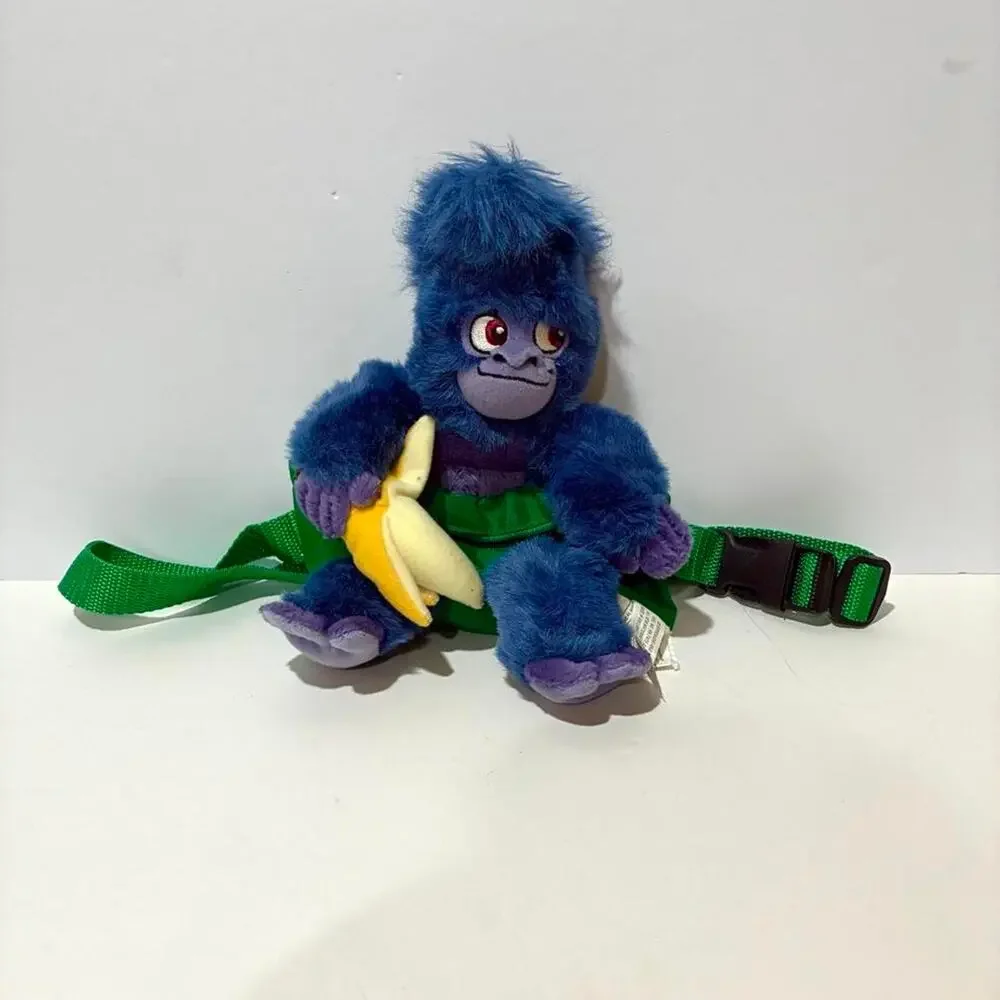 Disney On Ice Tarzan Terk Plush Fanny Pack Green Plush Pack